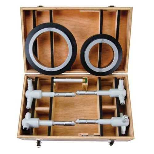 Mitutoyo 368-998 Mechanical Three-Point Internal Micrometer, 4-8"