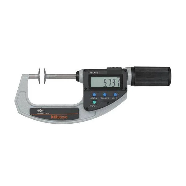 Mitutoyo 369-421-20 Digital Disc Micrometer QuickMike, 0-30mm