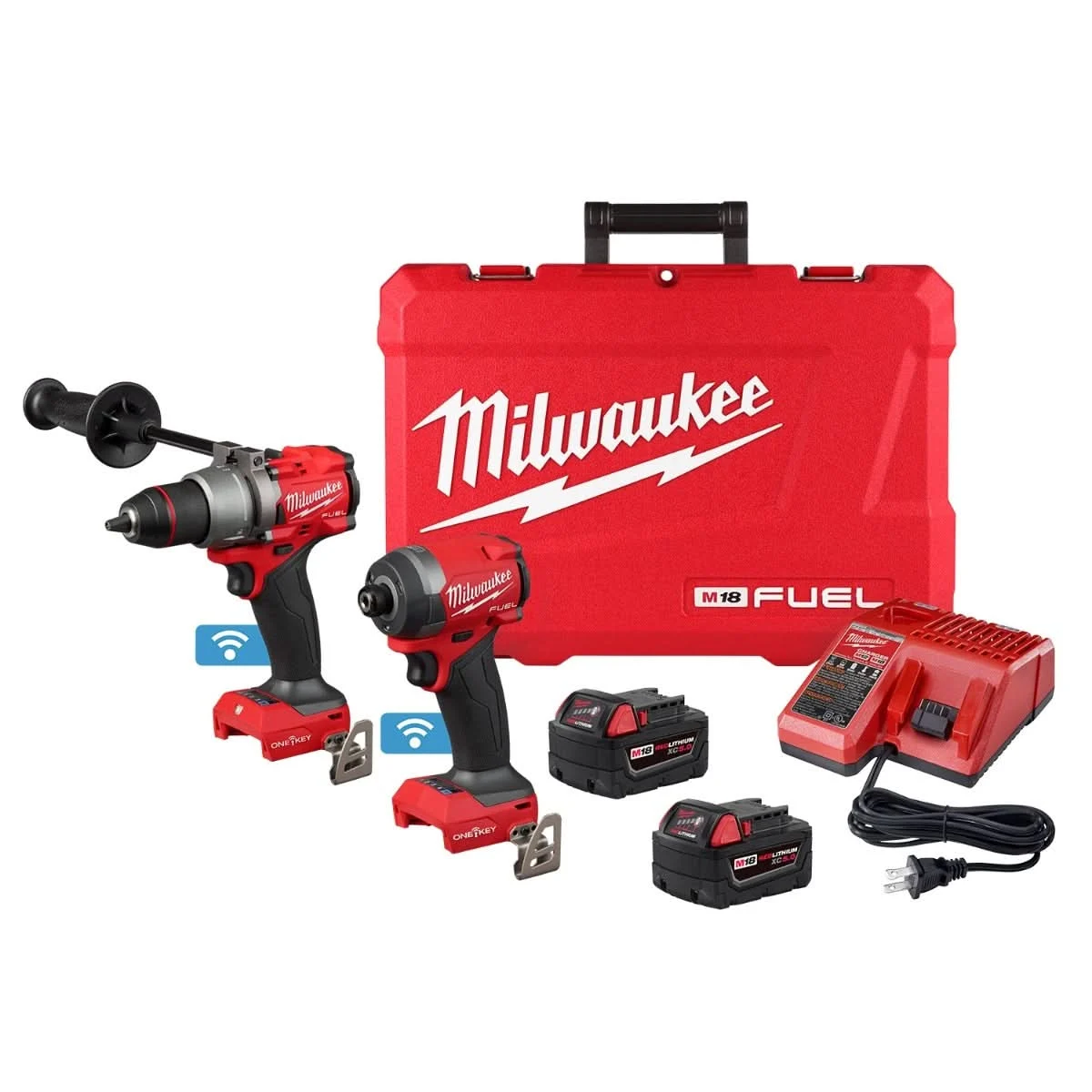 Milwaukee M18 FUEL 2-Tool Combo Kit w/ ONE-KEY