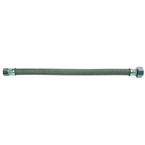 BrassCraft Speedi Plumb Plus 3/8 in. Compression pc X 1/2 in. D FIP 16 in. Polymer Supply Line