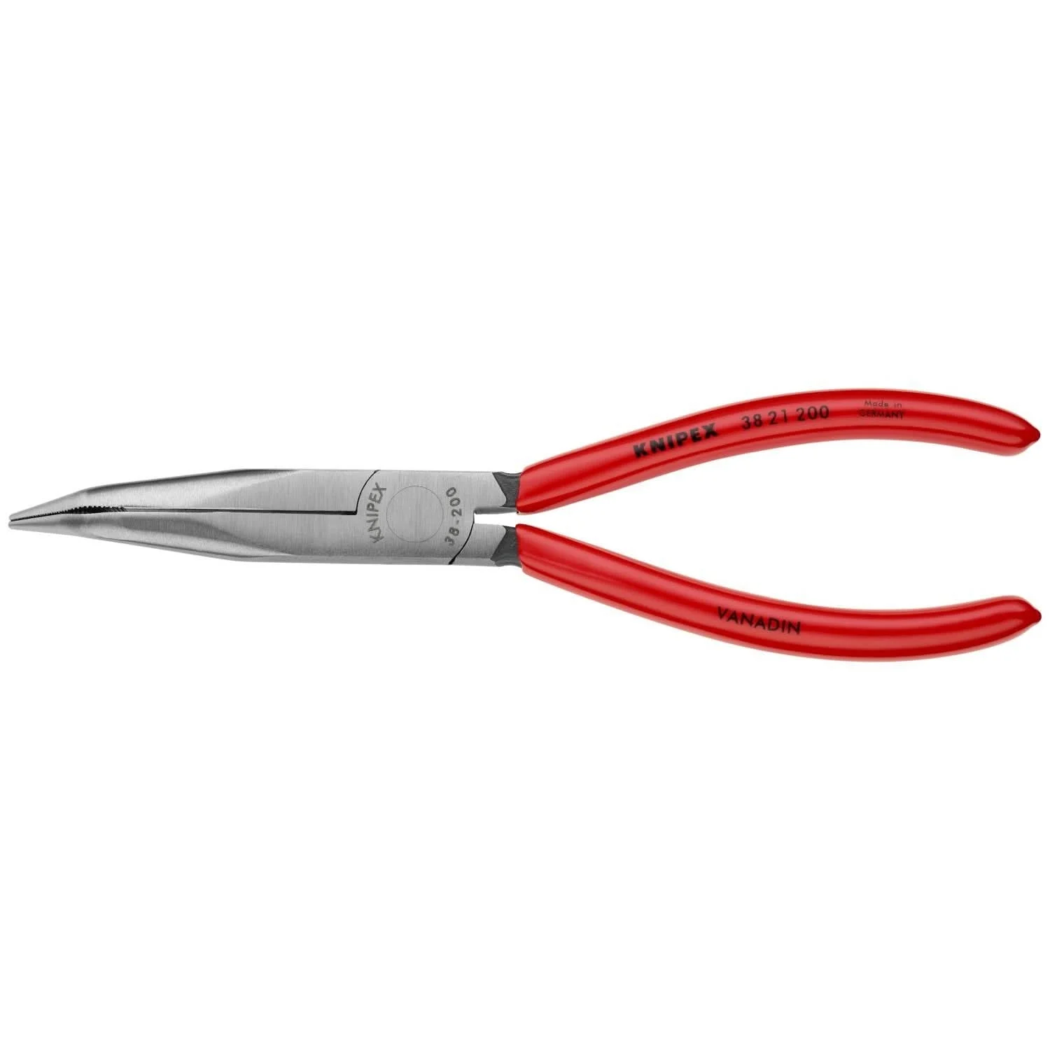 Knipex 38 21 200 Long Nose 40° Angled Pliers without Cutter