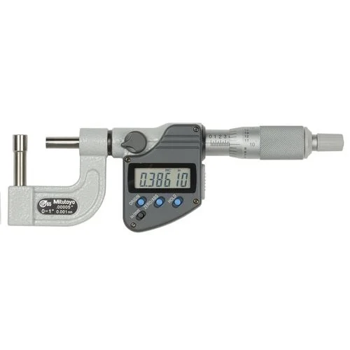 Mitutoyo 395-364-30 Tube Micrometer, Type D Tip, 0-1 in / 0-25.4 mm