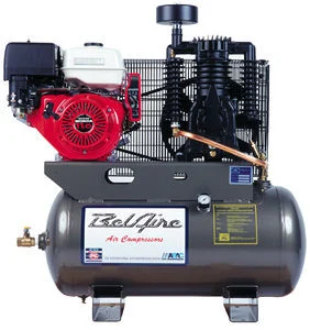 Two Stage Engine-Powered Reciprocating Air Compressor 11HP