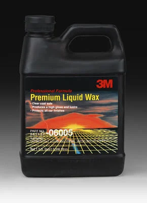 3M Premium Liquid Wax,1 Quart (US)-Discontinued