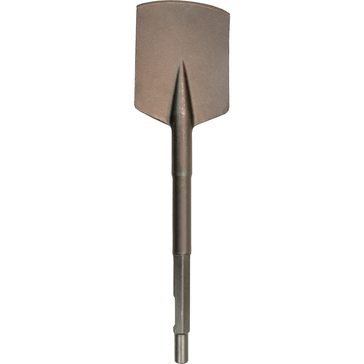 4‑1/2" x 17" Clay Spade, Spline or 3/4" hex ‑ 21/32"