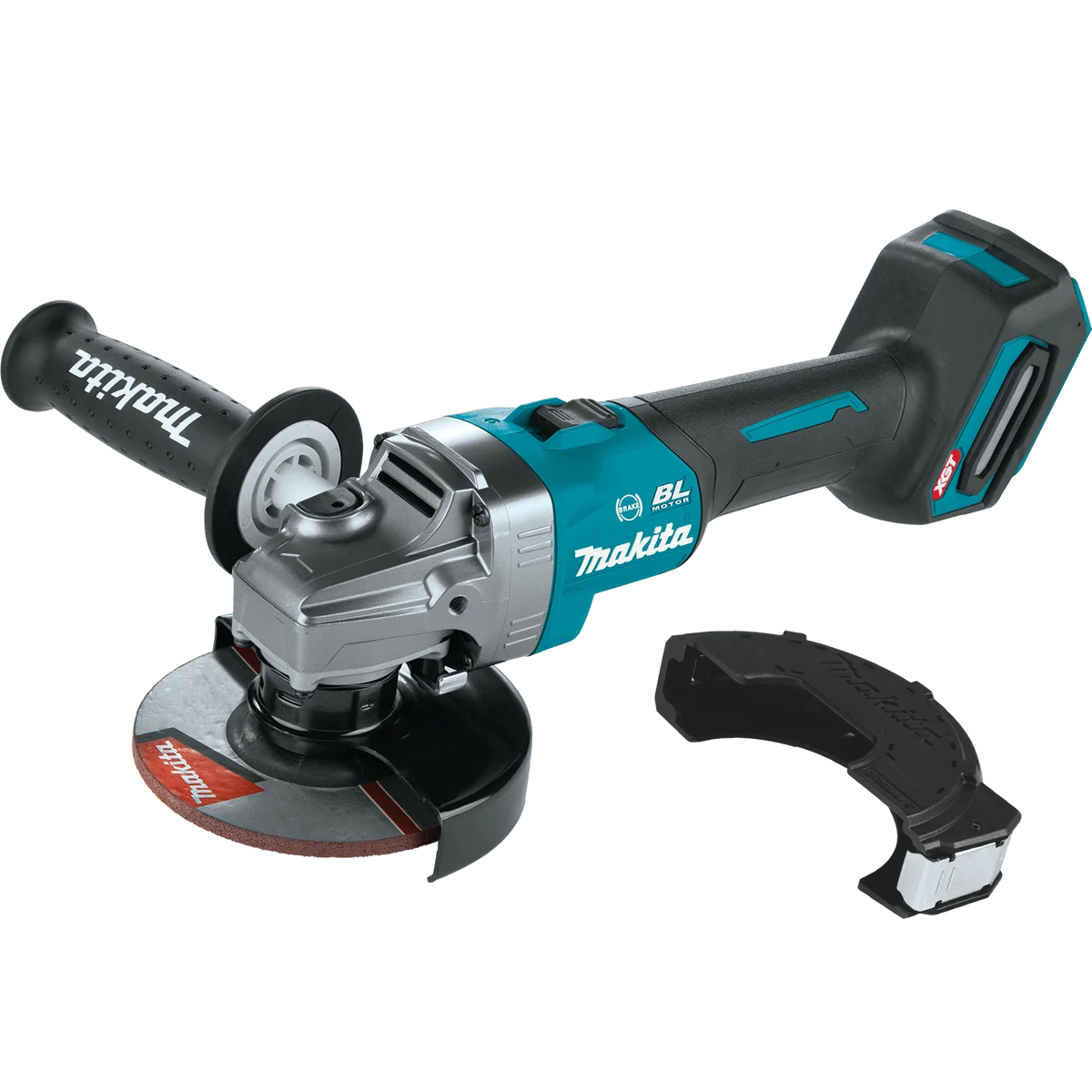 40V max XGT® Brushless Cordless 4‑1/2” / 5" Angle Grinder, with Electric Brake, Tool Only