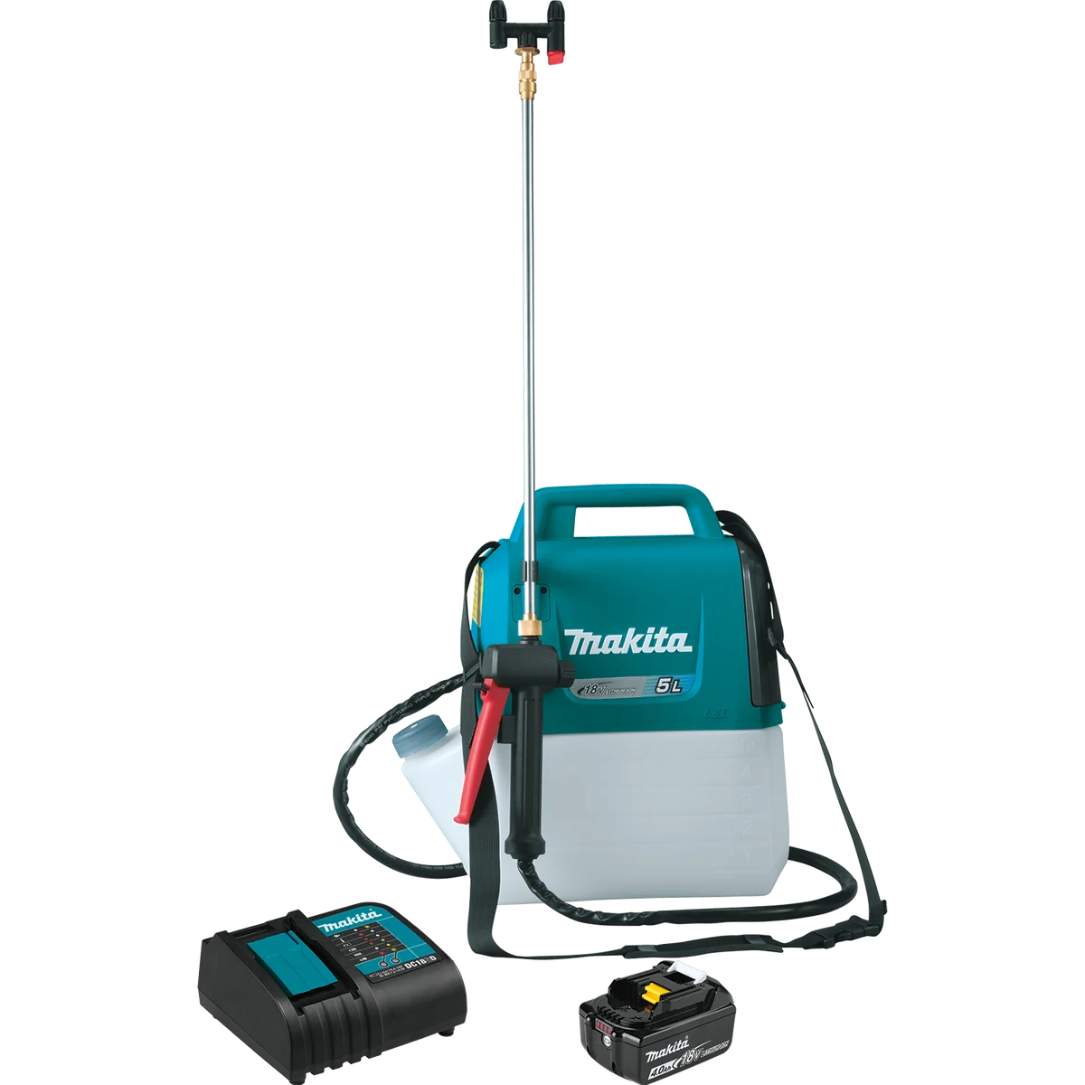 18V LXT® Lithium‑Ion Cordless 1.3 Gallon Sprayer Kit (4.0Ah)