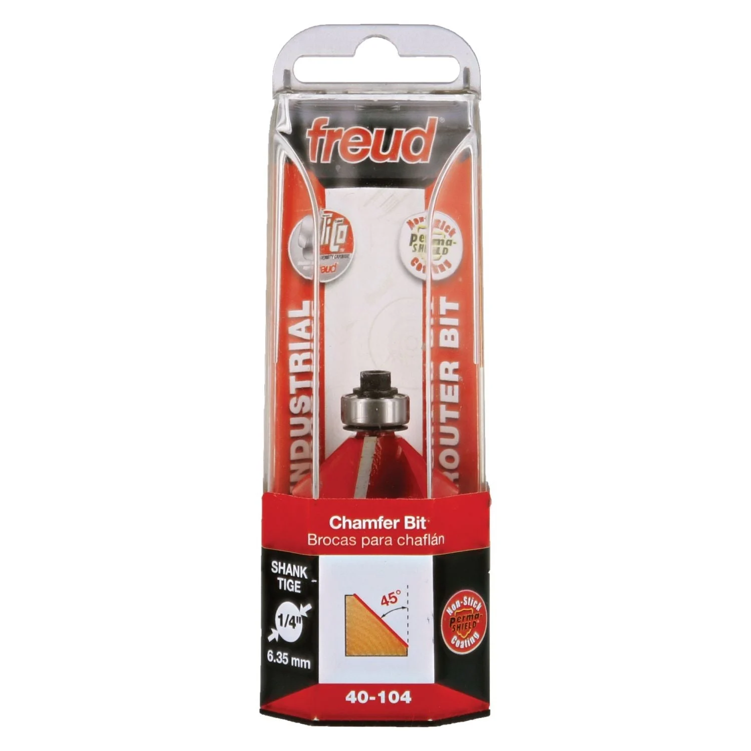 Freud 40-104 1-11/32-Inch Chamfer Router Bit