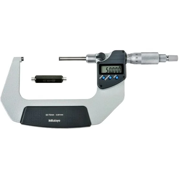 Mitutoyo 406-252-30 Electronic Micrometer, Non-Rotating, 50-75