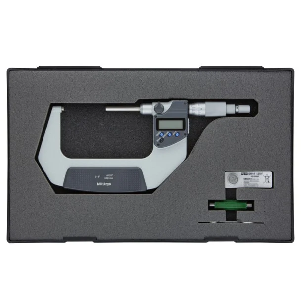 Mitutoyo 406-352-30 Digimatic Digital Outside Micrometer, 2-3"