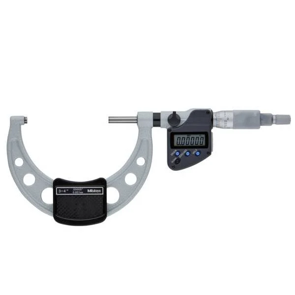 Mitutoyo 406-353-30 Electronic Micrometer, Non-Rotating, 3-4"