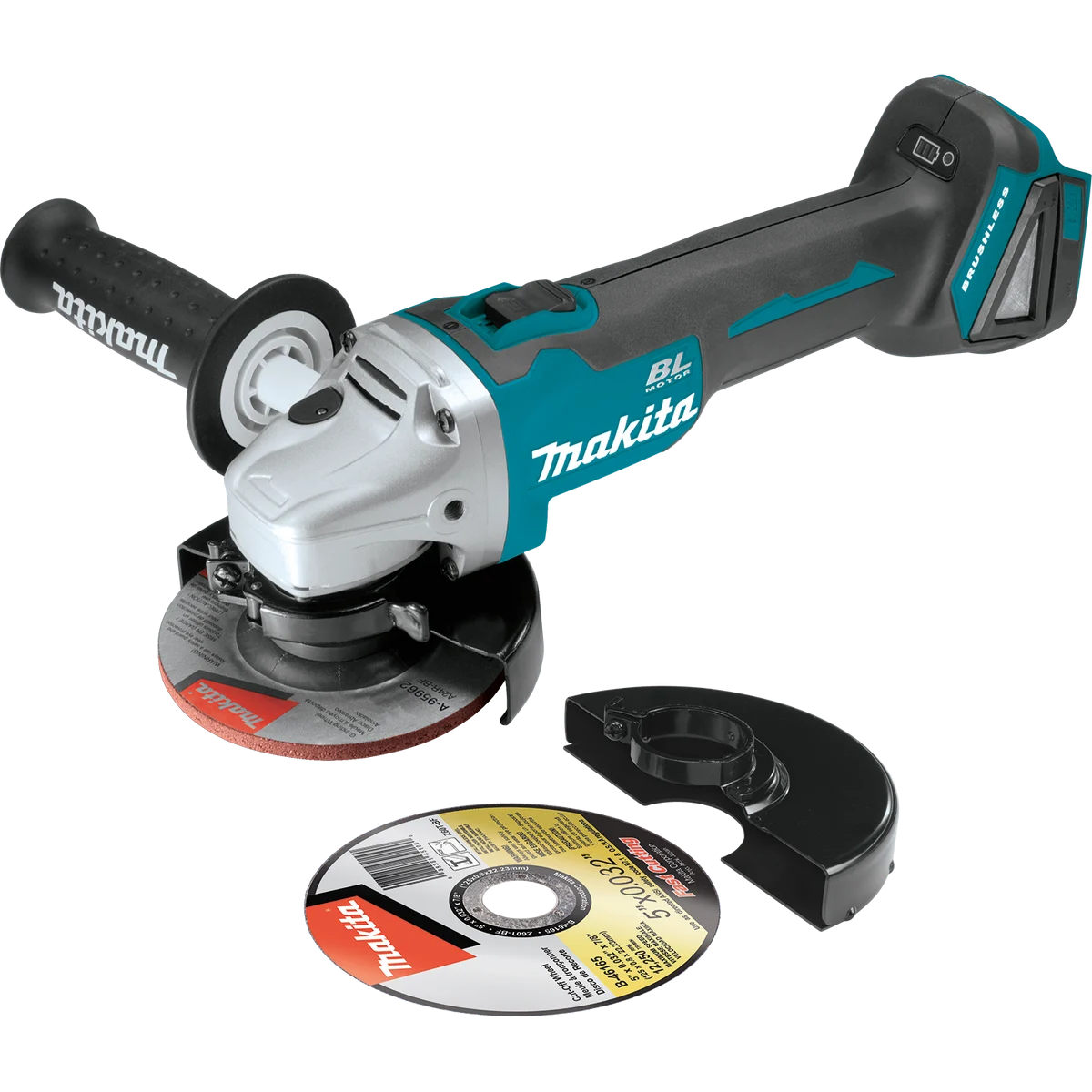 18V LXT® Lithium‑Ion Brushless Cordless 4‑1/2” / 5" Cut‑Off/Angle Grinder, Tool Only