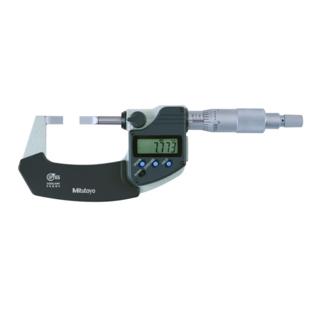 Mitutoyo 422-331-30 Digimatic Digital Micrometer, 1-2", Anvil Type A