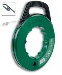 125 ft x 1/8 in x .060 in Steel Fish Tape
