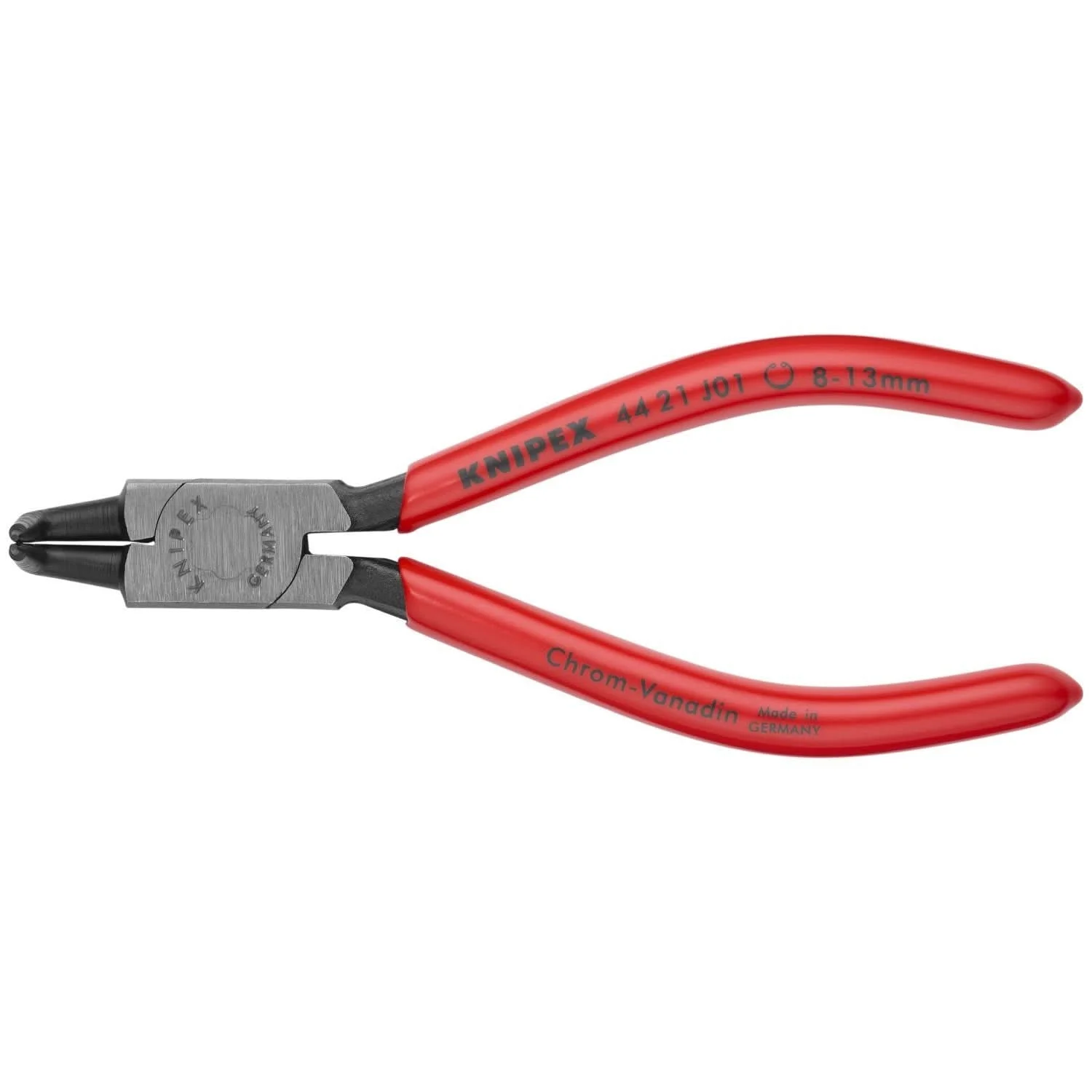 Knipex 44 21 J01 Internal 90° Angled Snap Ring Pliers-Forged Tips