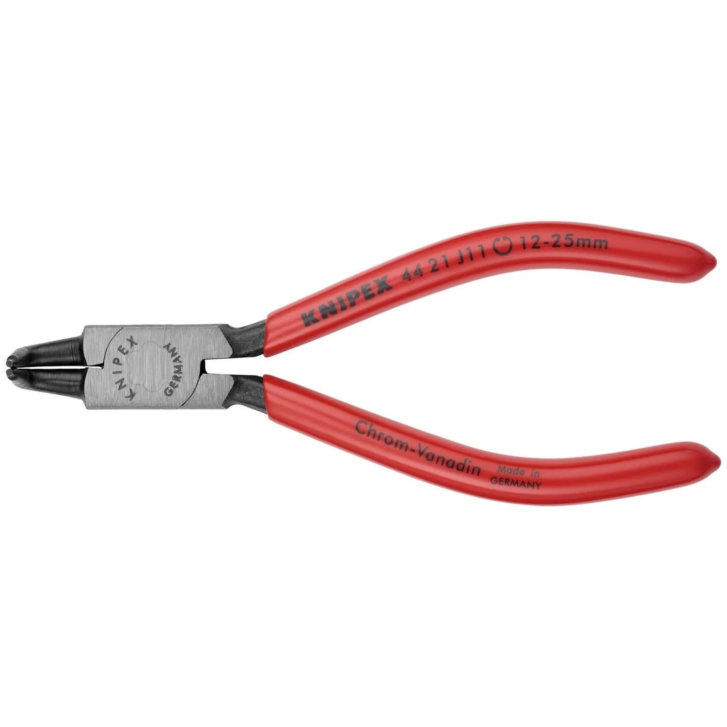 Knipex 44 21 J11 Internal 90° Angled Snap Ring Pliers-Forged Tips