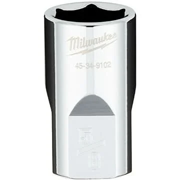 Milwaukee 45-34-9102 1/2" Drive SAE 5/8" 6-Point Socket with FOUR FLAT Sides