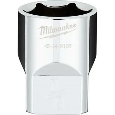 Milwaukee 45-34-9106 1/2" Drive 7/8" SAE 6-Point Socket with FOUR FLAT Sides