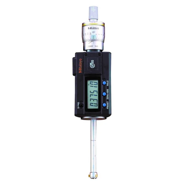 Mitutoyo 468-263 Digimatic Holtest Digital Micrometer, 0.425-0.5"