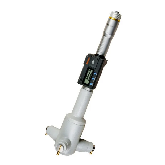 Mitutoyo 468-275 Digimatic Holtest Digital 3-Point Micrometer, 5-6"