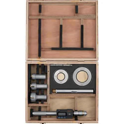 Mitutoyo 468-978 Digimatic Holtest Internal Micrometer Set, 0.8-2"