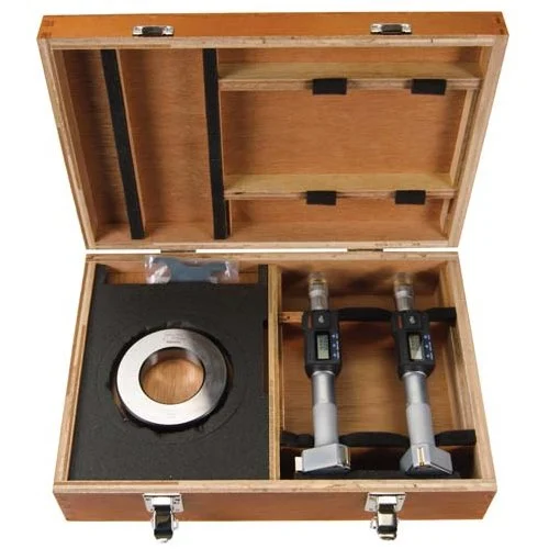 Mitutoyo 468-984 Digimatic Three-Point Internal, 2 Gage Set 50-75mm