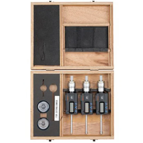 Mitutoyo 468-986 Digimatic Holtest 3-Point Micrometer Set, 0.275-0.5"
