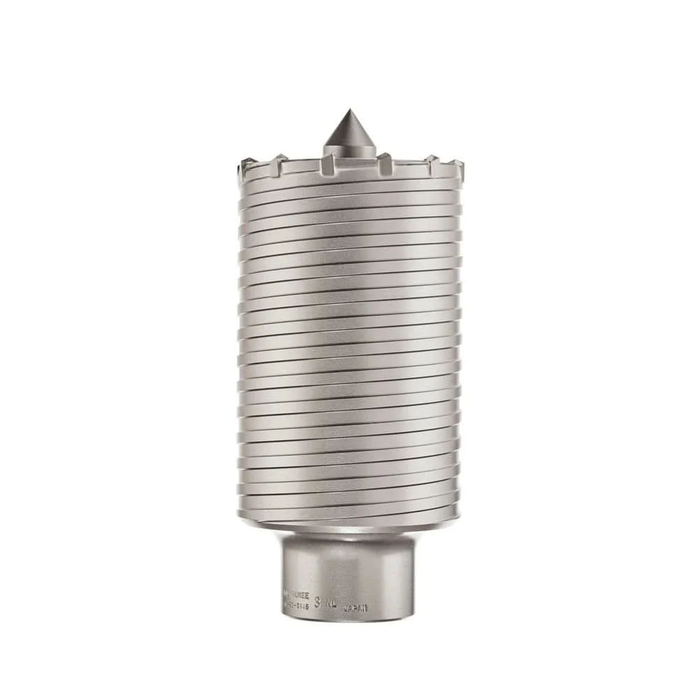 Milwaukee 48-20-5060 SDS-MAX and SPLINE Thin Wall Carbide Tipped Core Bit 5"