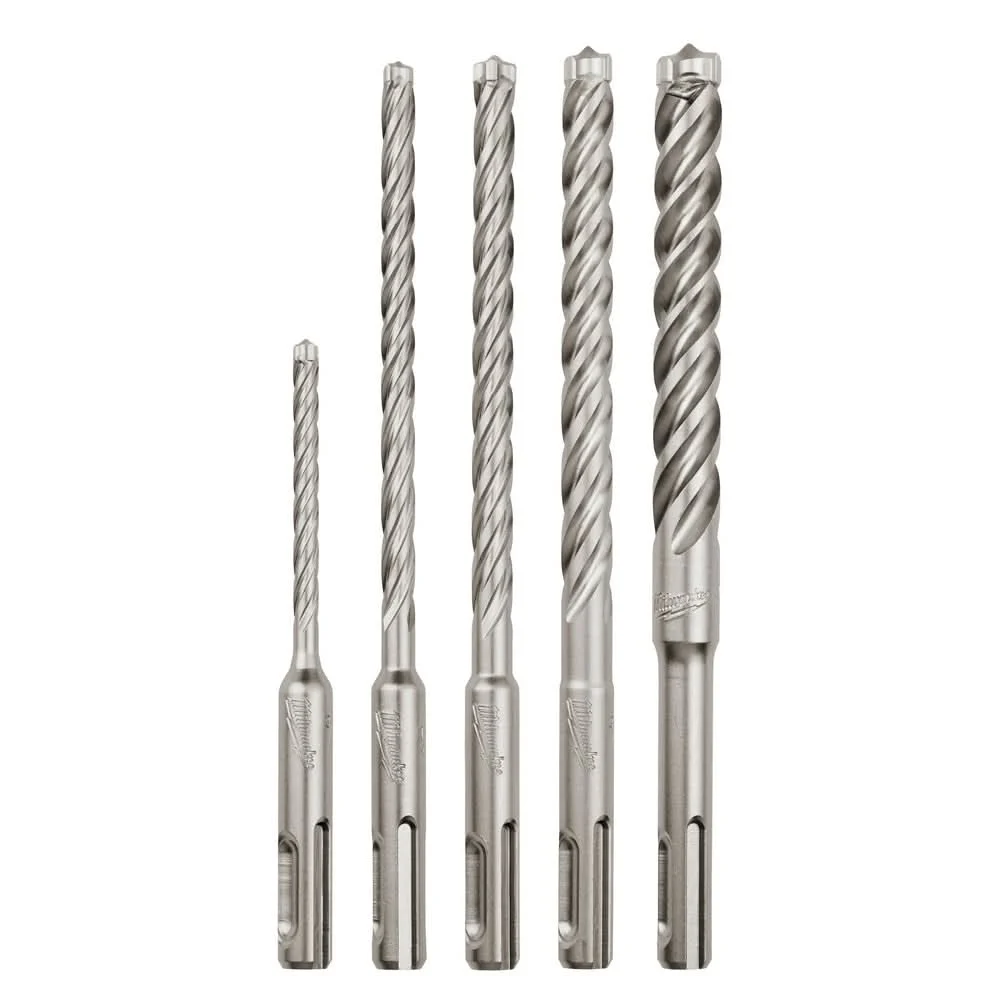 Milwaukee 48-20-7498 SDS-PLUS 4-Cutter MX4 5-Piece Kit