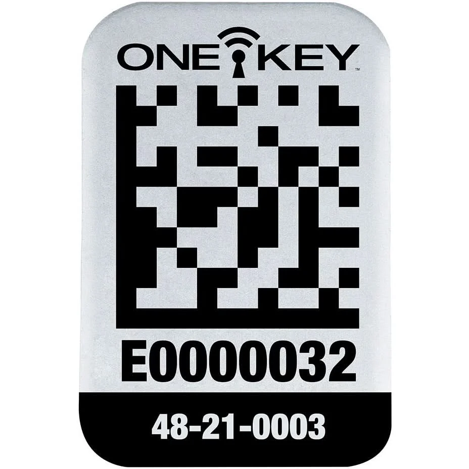 Milwaukee 48-21-0003 ONE-KEY Asset ID Tag for Small Metal Surfaces, 100-Pack