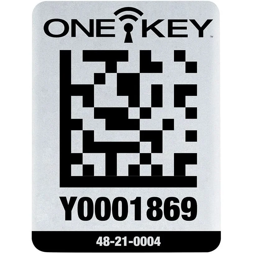 Milwaukee 48-21-0004 ONE-KEY Asset ID Tag for Large Metal Surfaces, 25-Pack