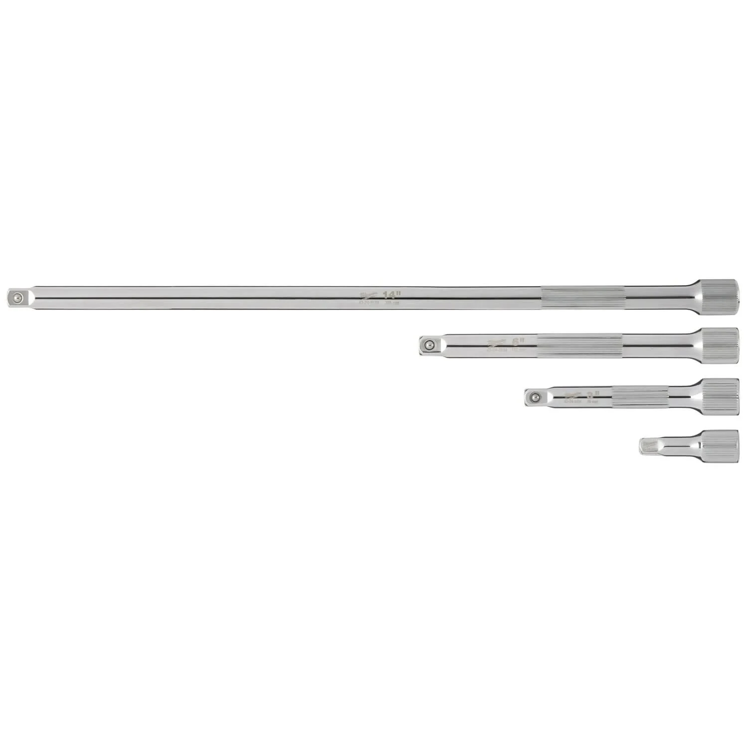 Milwaukee 48-22-9340 4pc 1/4" Drive Extension Set