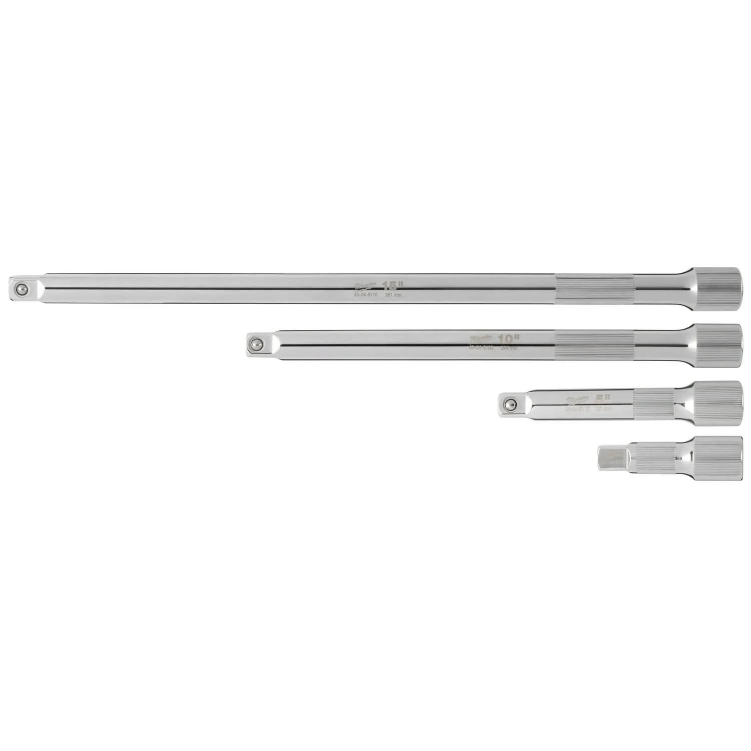 Milwaukee 48-22-9342 4pc 1/2" Drive Extension Set