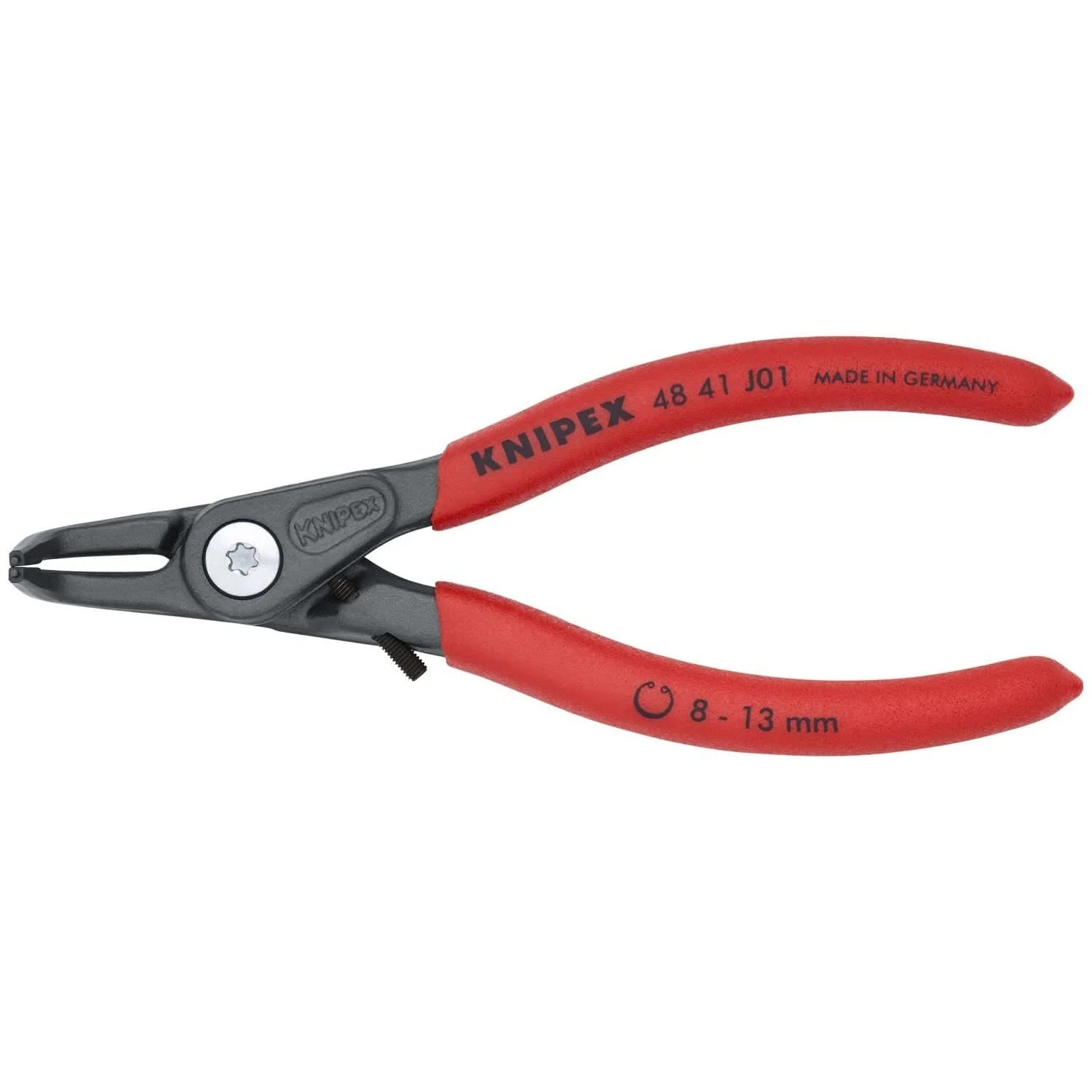 Knipex 48 41 J01 Internal 90° Angled Precision Snap Ring Pliers-Limiter