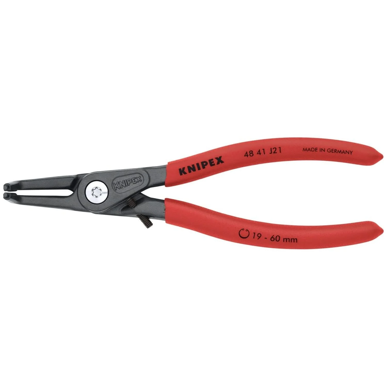 Knipex 48 41 J21 Internal 90° Angled Precision Snap Ring Pliers-Limiter