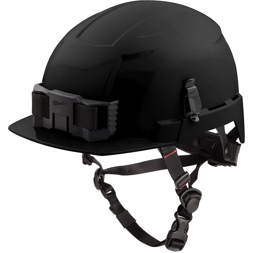 Milwaukee 48-73-1331 Black Front Brim Safety Helmet - Type 2, Class E