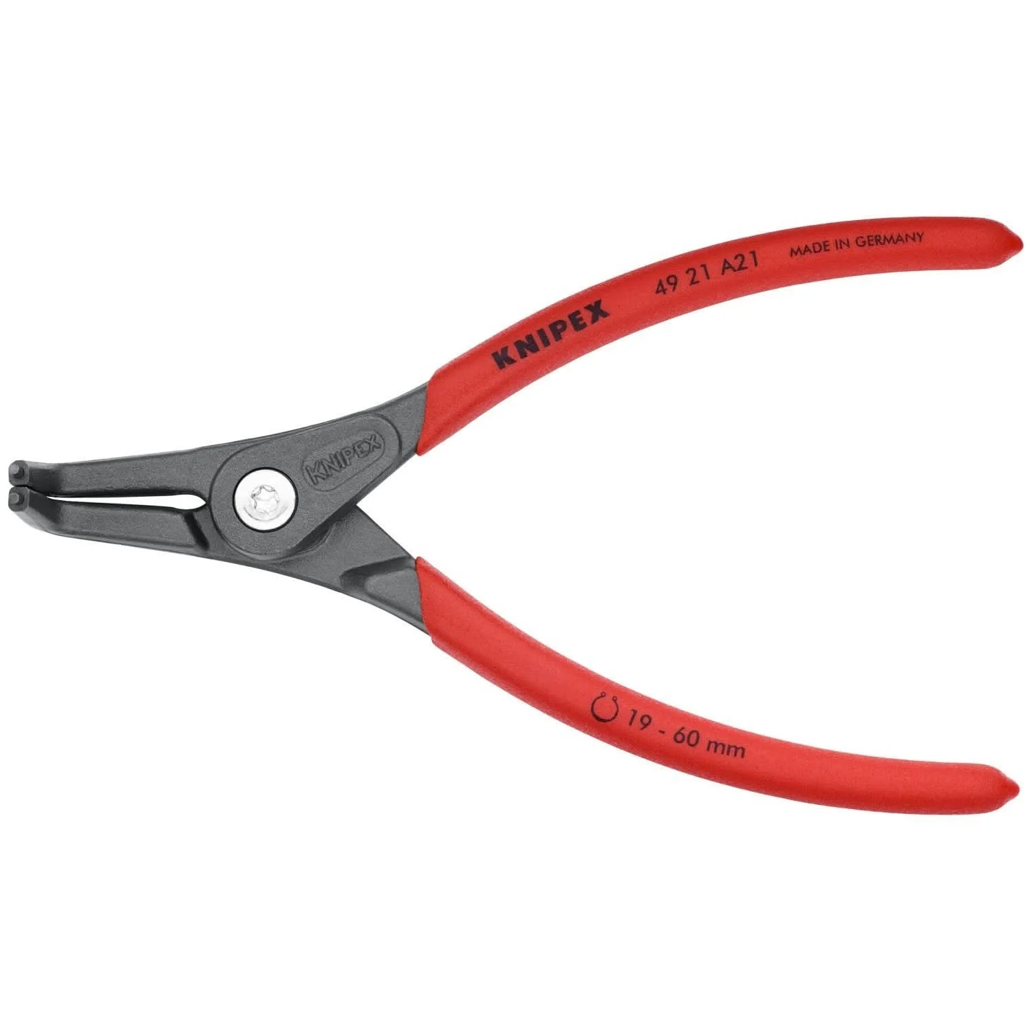 Knipex 49 21 A21 External 90° Angled Precision Snap Ring Pliers