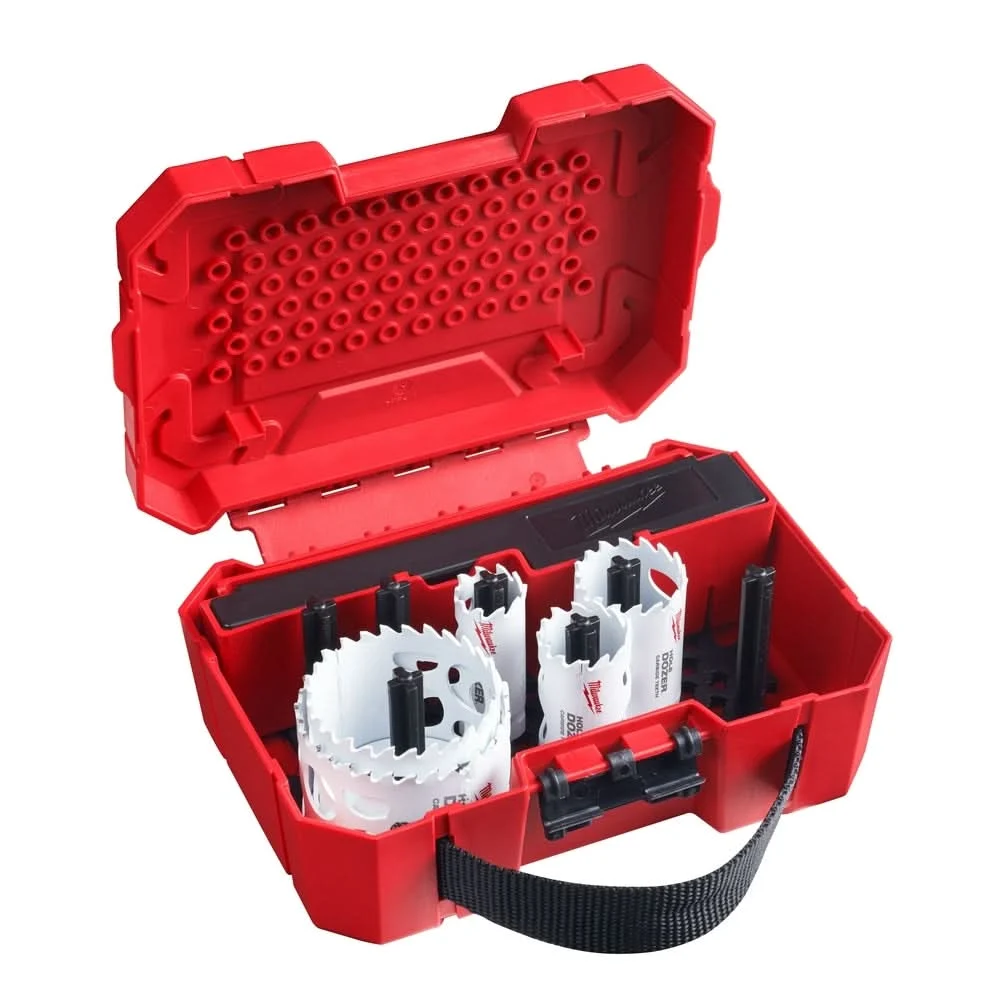 Milwaukee 49-22-3079 9-Piece Hole Dozer With Carbide Teeth Hole Saw Kit