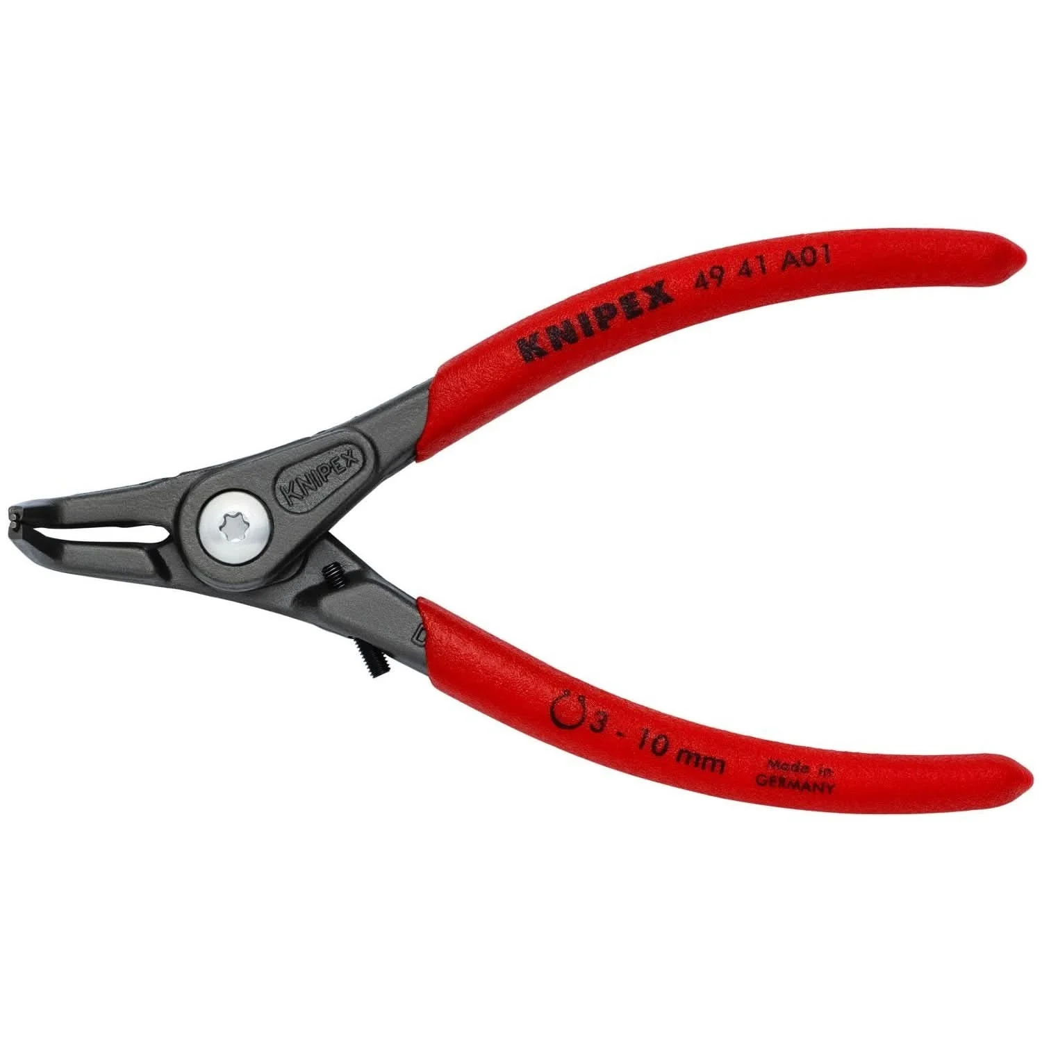 Knipex 49 41 A01 External 90° Angled Precision Snap Ring Pliers-Limiter