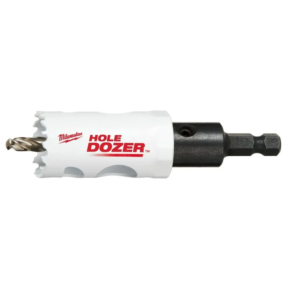 Milwaukee 49-56-9663 1-1/8-Inch Hole Dozer Bi-Metal Hole Saw with Arbor