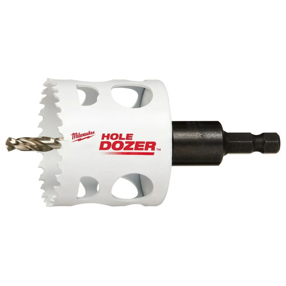 Milwaukee 49-56-9668 2-1/8-Inch Hole Dozer Bi-Metal Hole Saw with Arbor