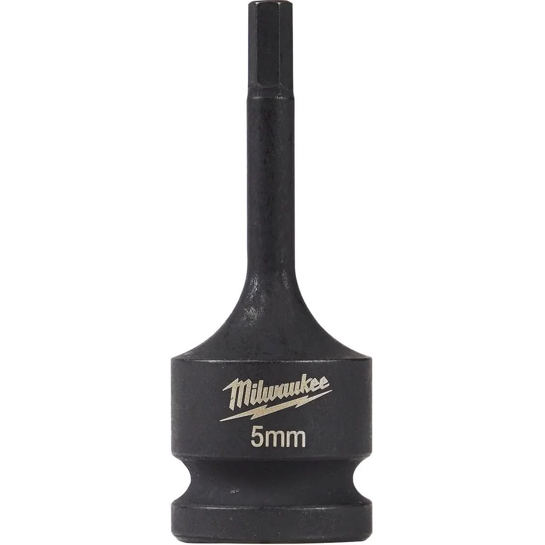 Milwaukee 49-66-5145 Shockwave Lineman's 1/2-Inch Drive - 5mm Hex Bit Socket