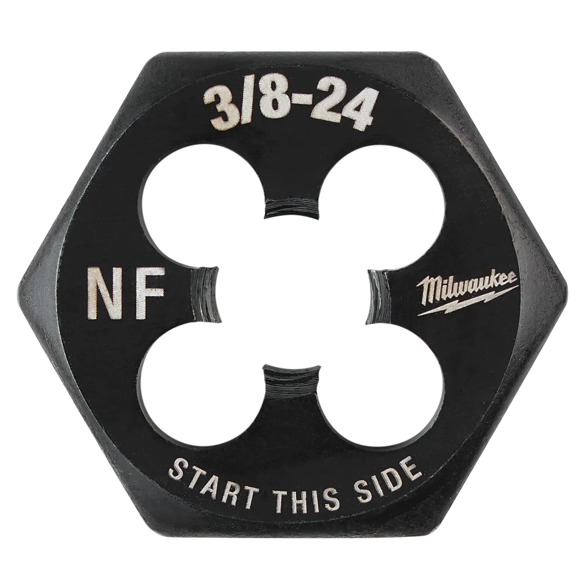 3/8"-24 NF 1-Inch Hex Threading Die