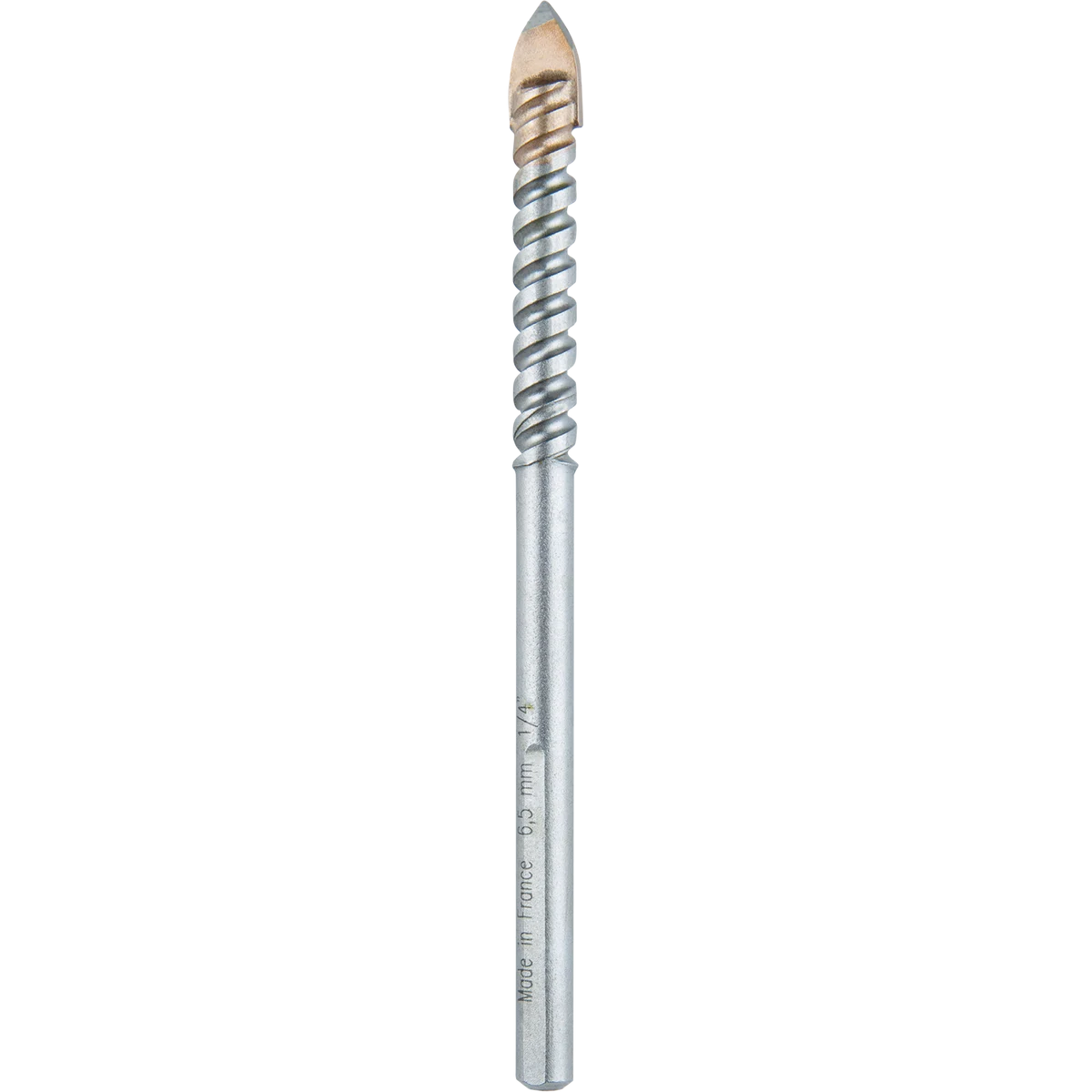 1/4" x 4" Glass and Tile Bit, 3 Flat Shank