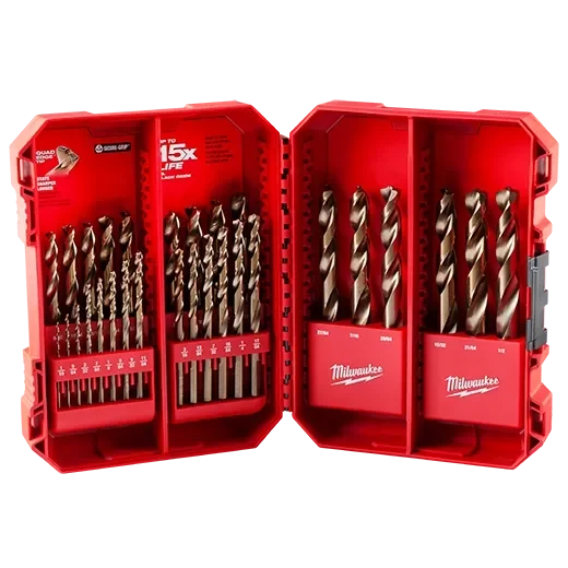 RED HELIX™ Cobalt Drill Bit Set – 29PC