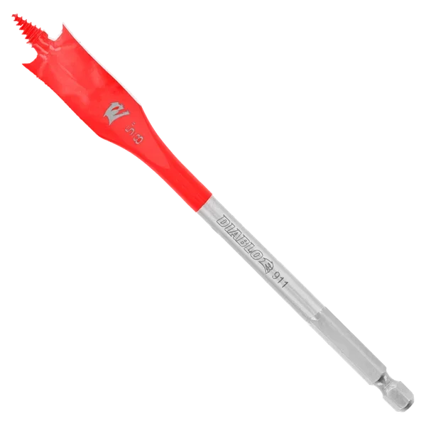 5/8" x 6" Spade Bits for Wood (2-pk)