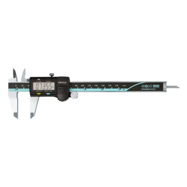 Mitutoyo 500-171-30CAL Absolute Calibrated Digimatic Caliper, 0-150mm/0-6"