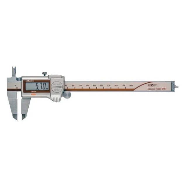 Mitutoyo 500-712-20 Absolute Digimatic Coolant-Proof Caliper, 0-150mm