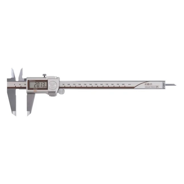 Mitutoyo 500-713-20 Absolute Digimatic Coolant-Proof Caliper, 0-200mm