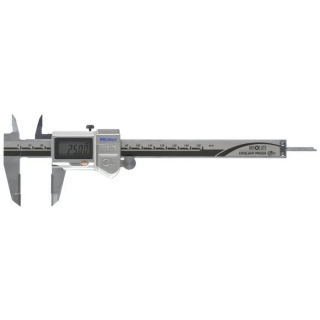 Mitutoyo 500-723-20 Absolute Digimatic Coolant-Proof Caliper, 0-150mm